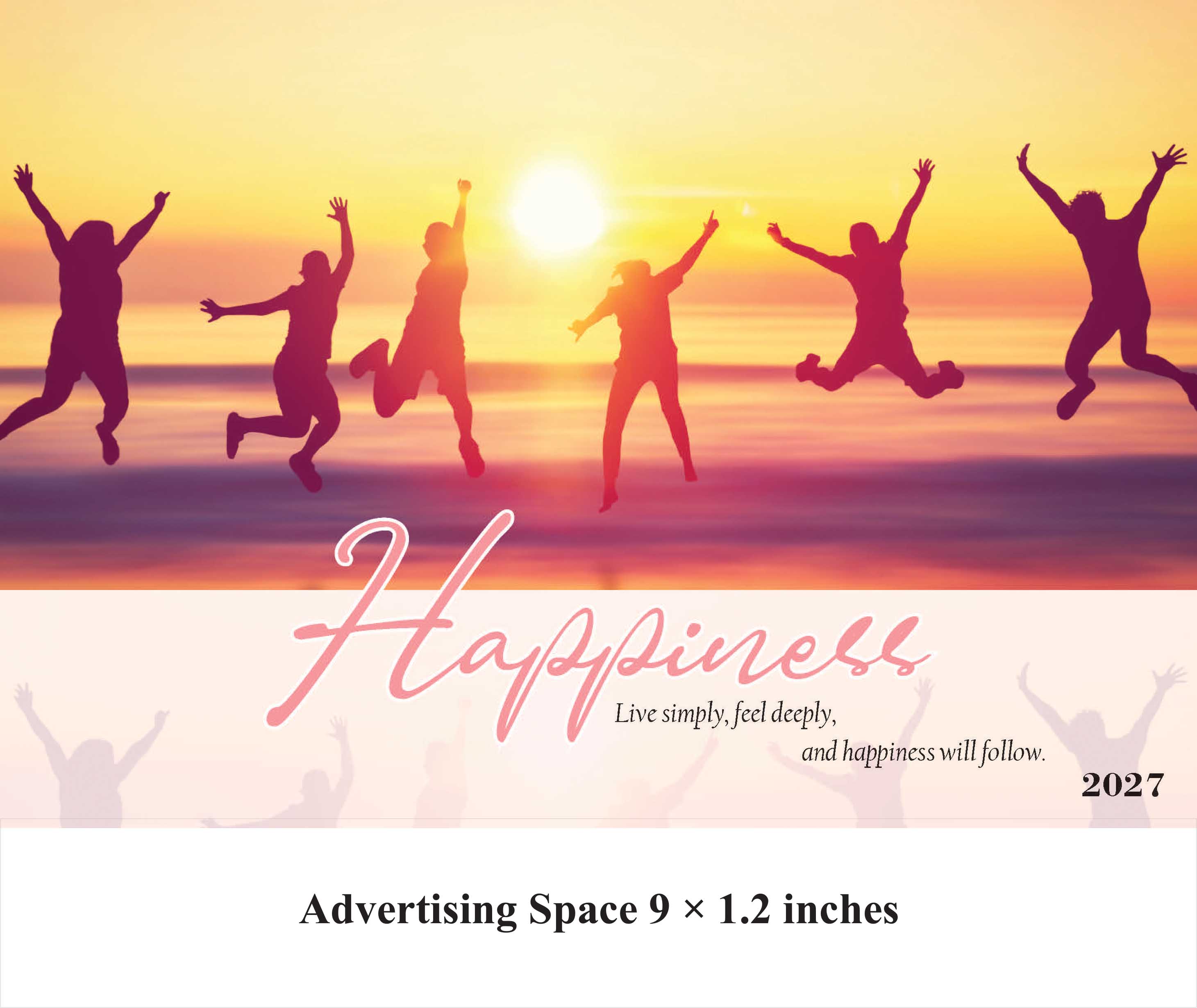Happiness Desk Calendar