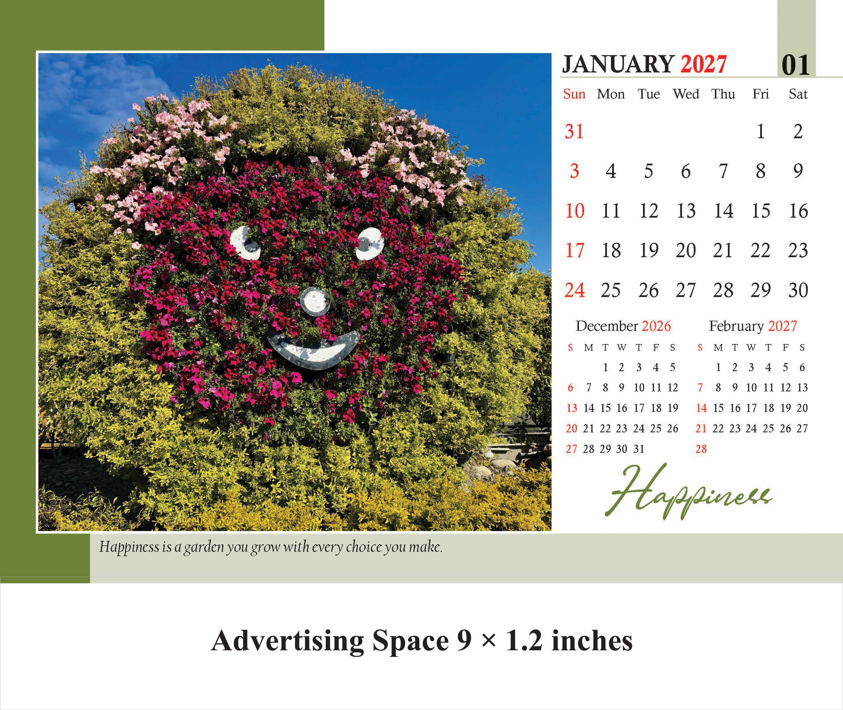 Happiness Desk Calendar thumbnail 2
