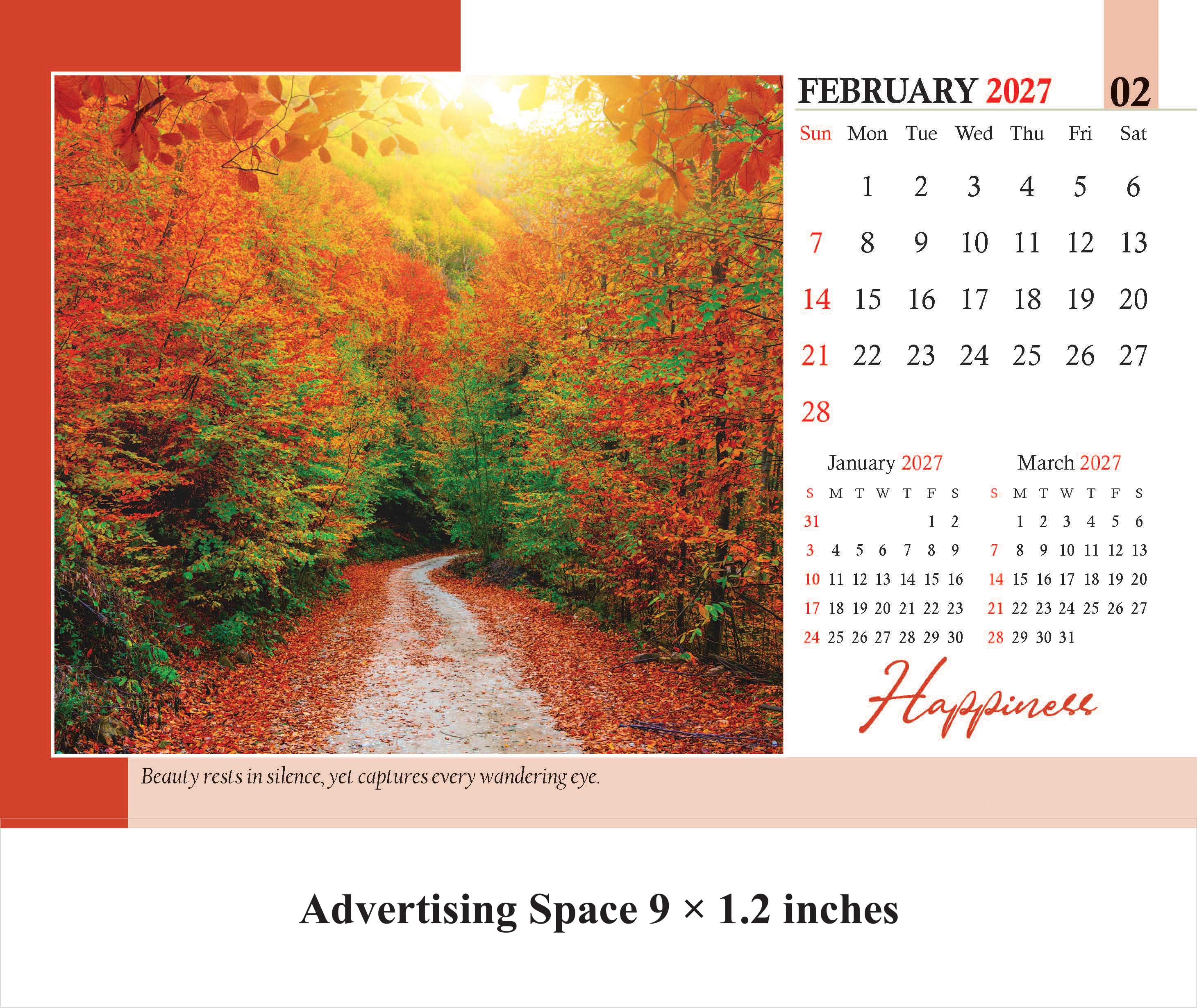 Happiness Desk Calendar thumbnail 3