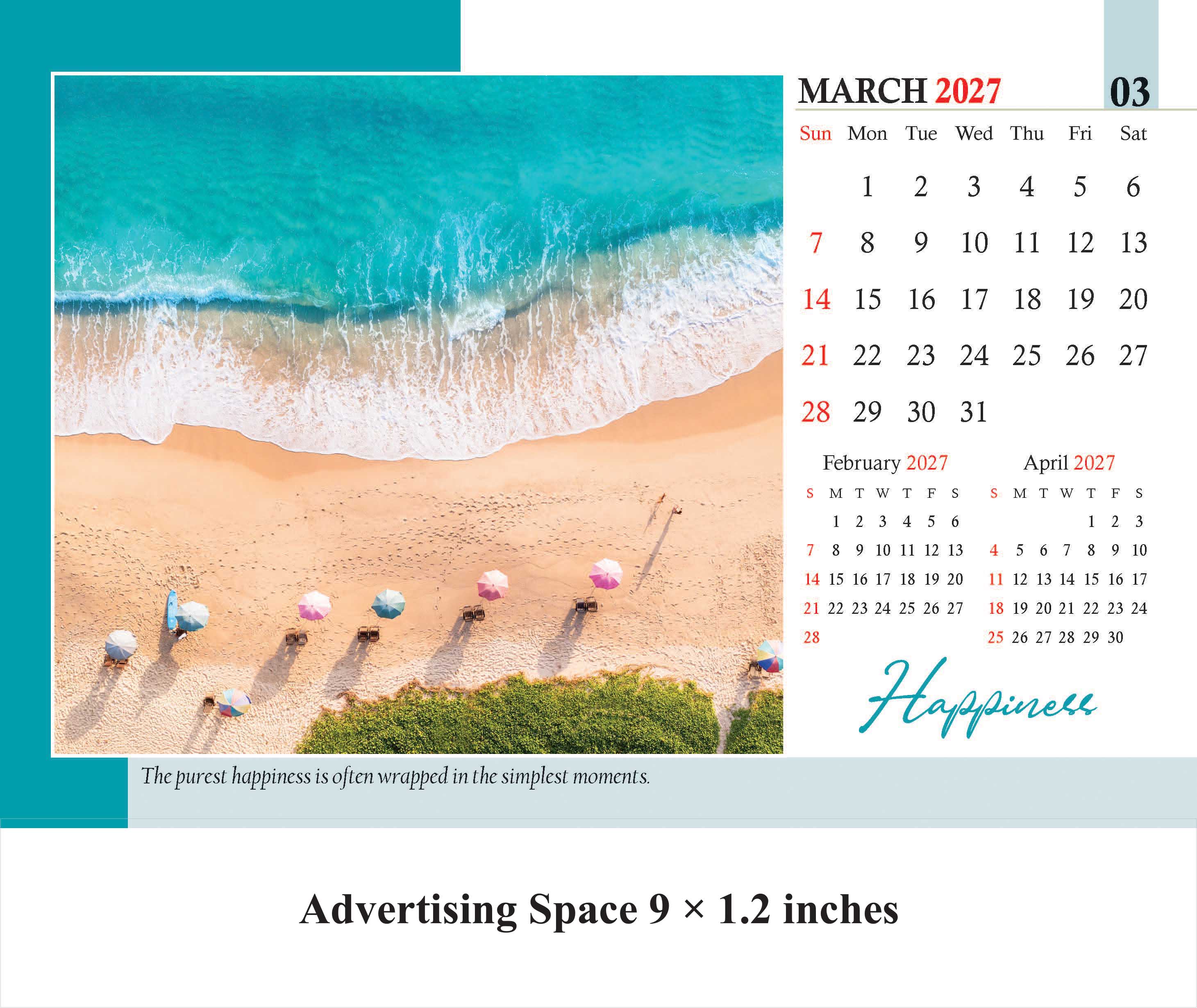 Happiness Desk Calendar thumbnail 4