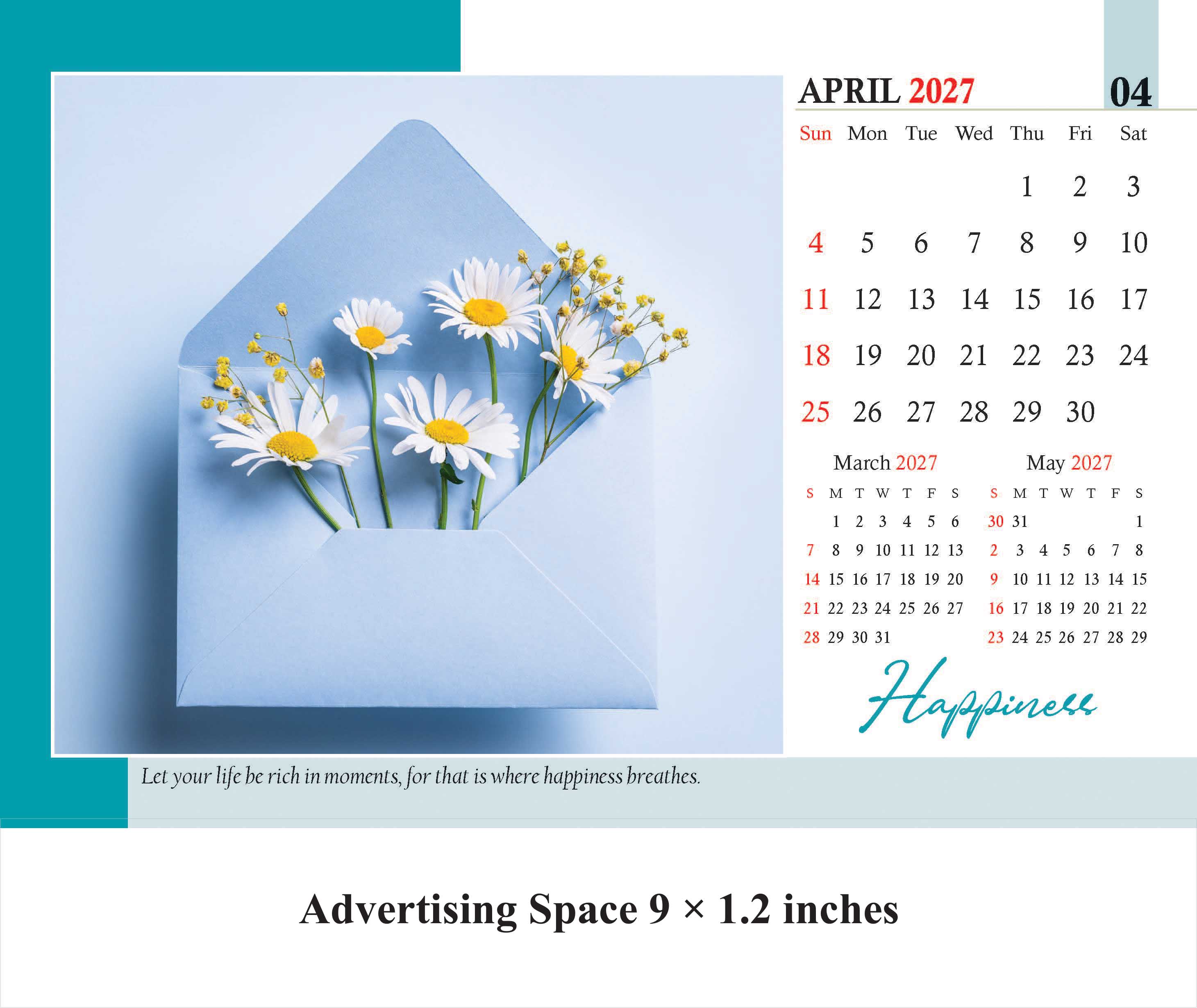 Happiness Desk Calendar thumbnail 5
