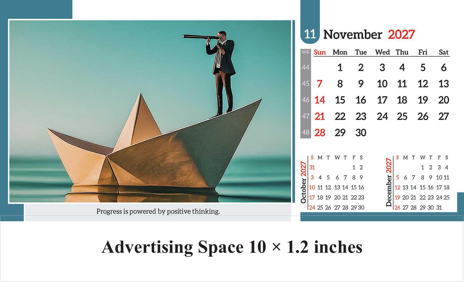Business Management Desk Calendar thumbnail 12
