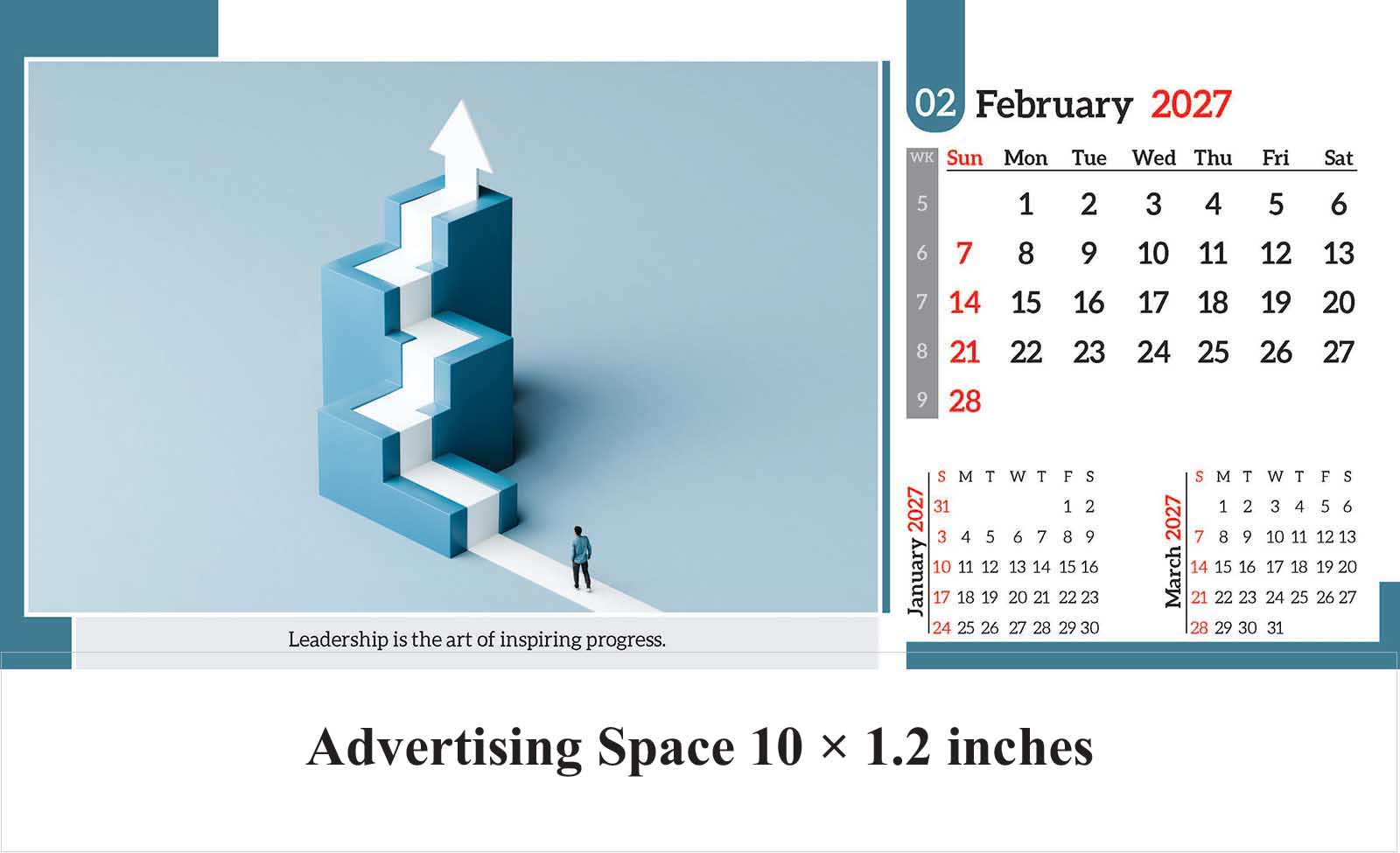 Business Management Desk Calendar thumbnail 3