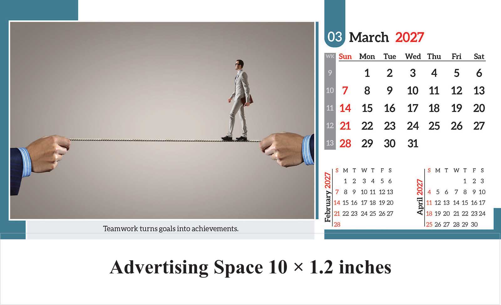 Business Management Desk Calendar thumbnail 4