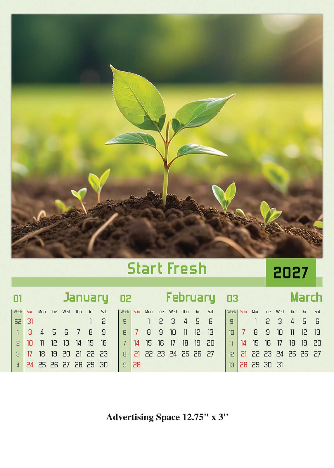 The Art of Living Wall Calendar