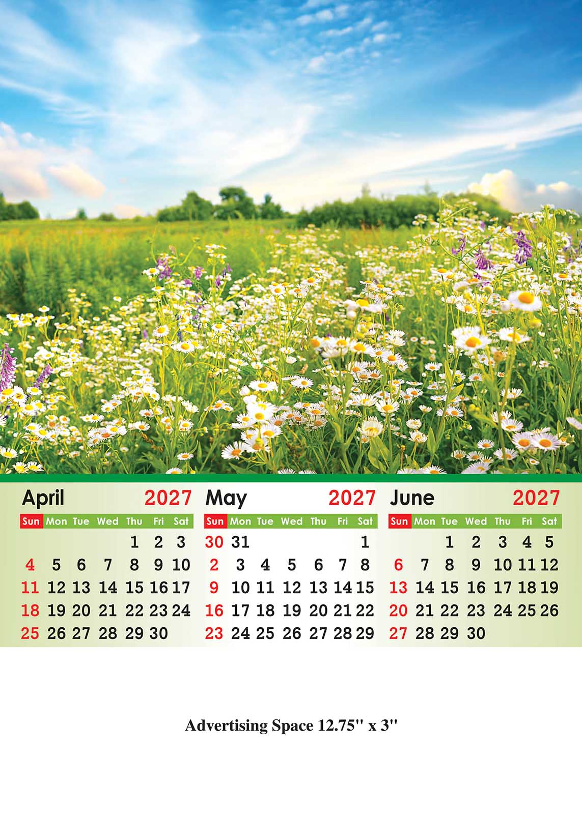 Floral fantasies Scenery Wall Calendar thumbnail 2