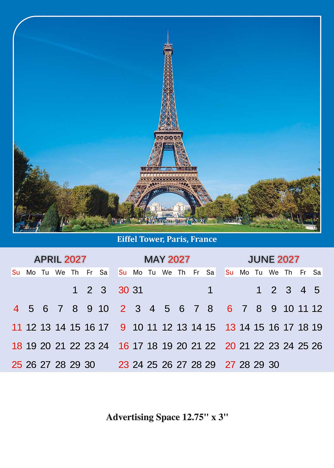 Around the World Wall Calendar thumbnail 2