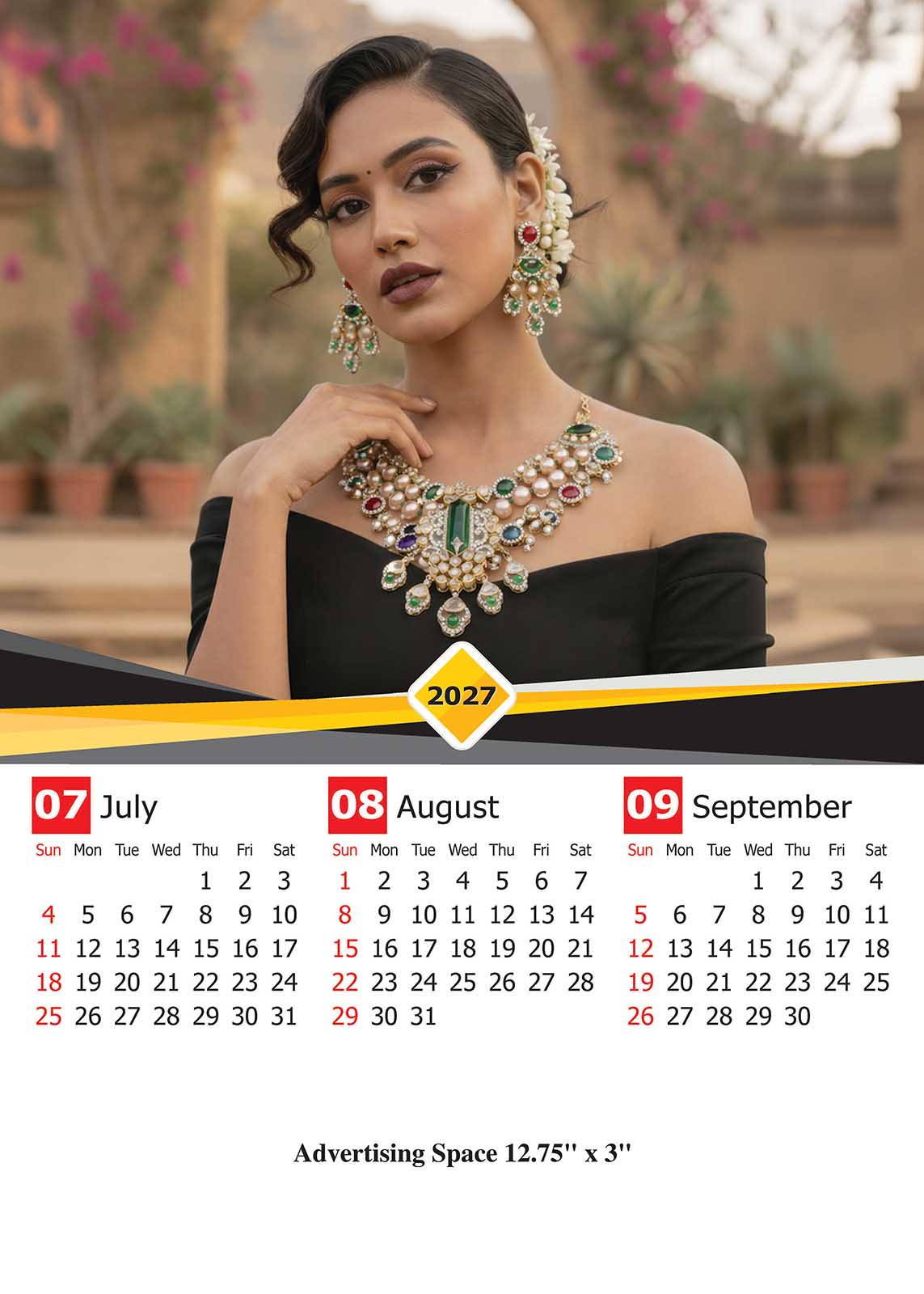 Jewellery Wall Calendar thumbnail 3