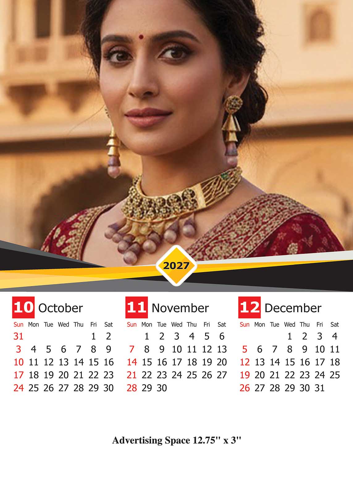 Jewellery Wall Calendar thumbnail 4