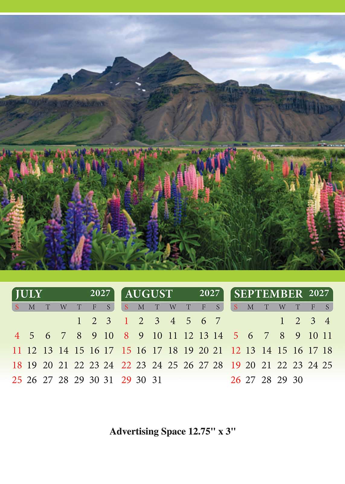 Panaromic Views Wall Calendar thumbnail 3